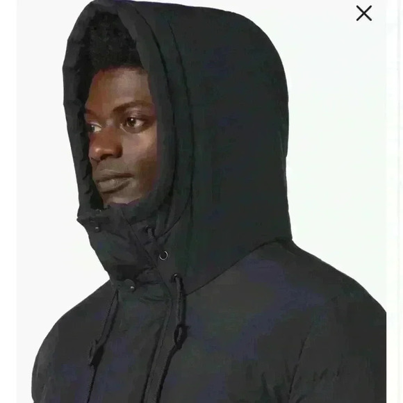 With flaw Andrew Marx Ingram Water Resistant Hooded Down Coat